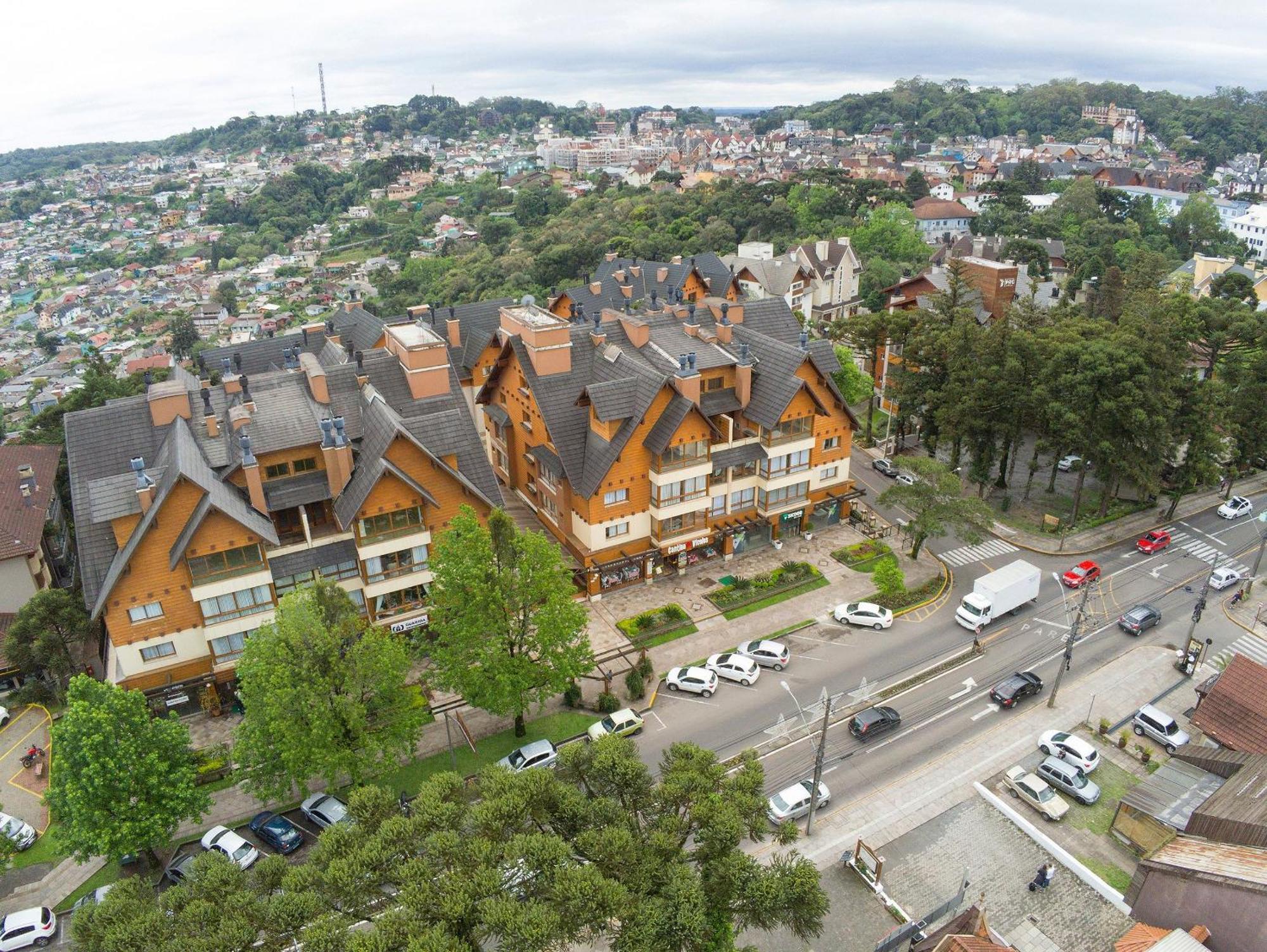 600 Metros, Rua Coberta - Centro Via Florida Appartement Gramado Buitenkant foto